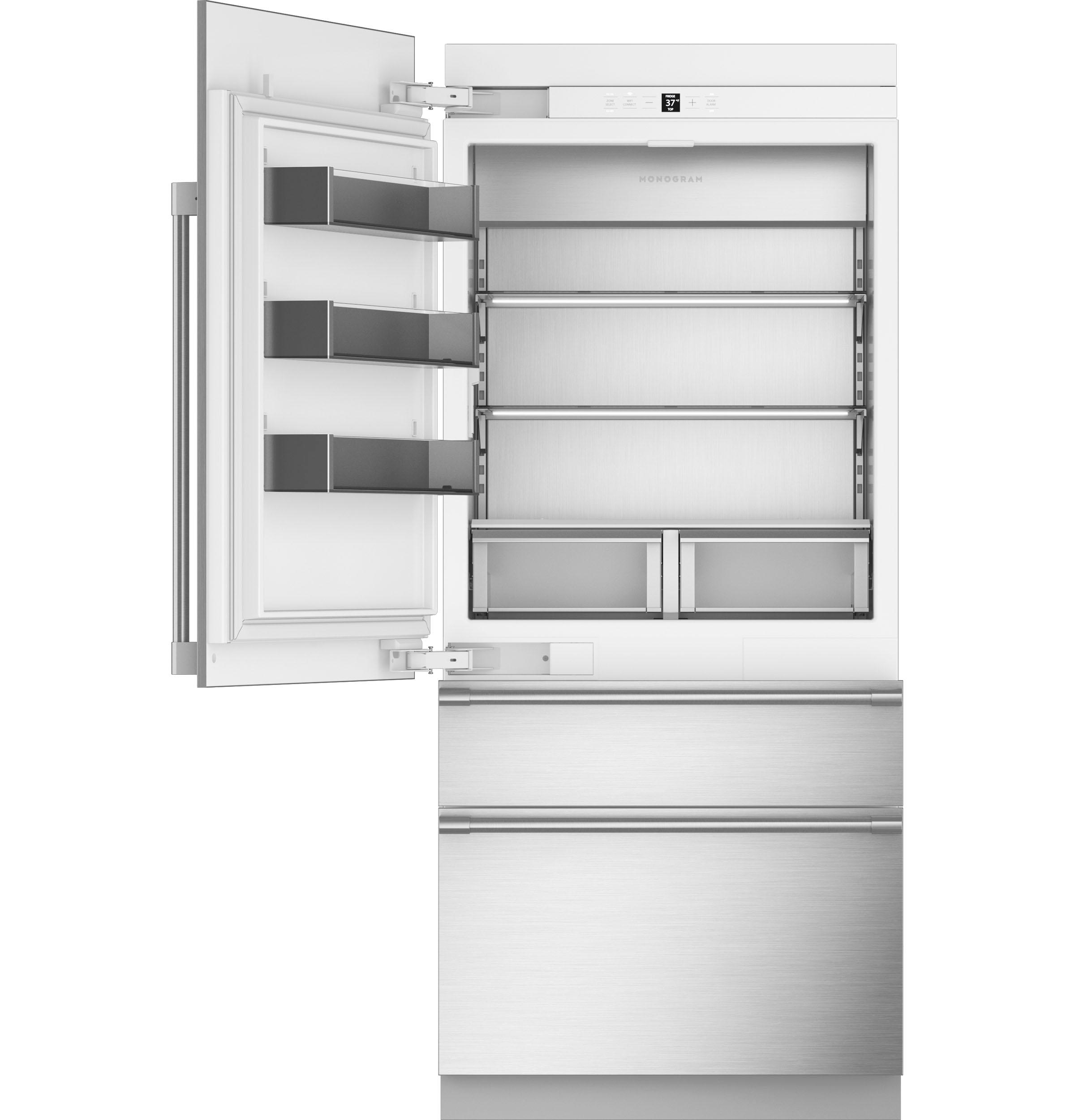Monogram Refrigerators Bottom Freezer Built In Refrigerator