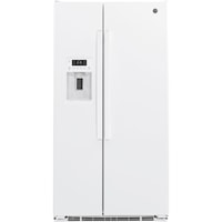 Ge(R) 21.9 Cu. Ft. Counter-Depth Side-By-Side Refrigerator