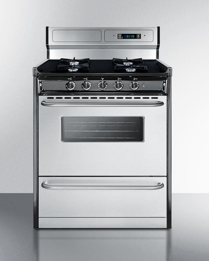 30" Free Standing Gas Range