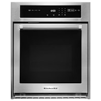 24" Single Wall Oven with True Convection