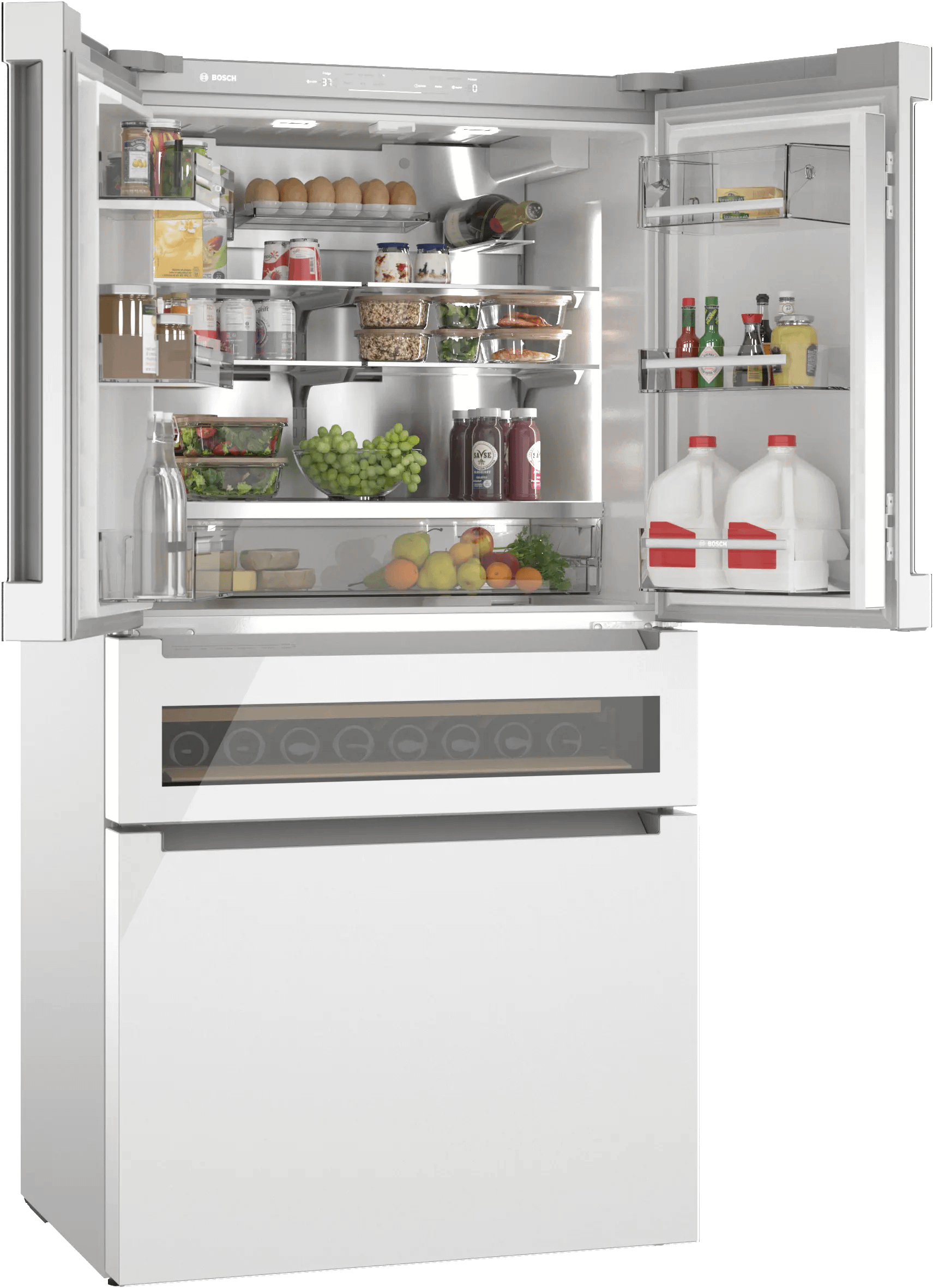 Bosch Refrigerators Bosch French Door Freestanding Refrigerator