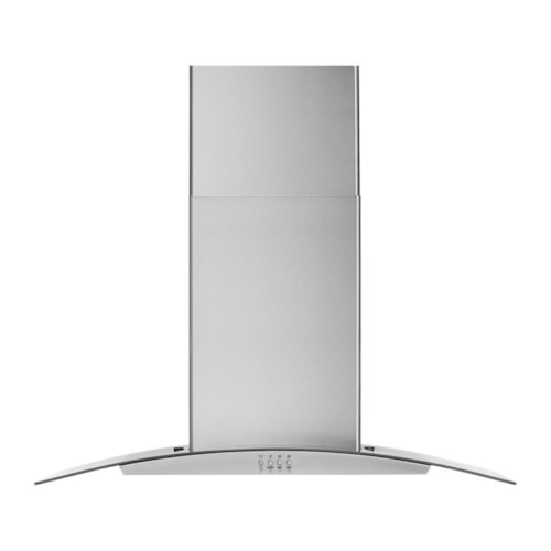 Whirlpool 36" Curved Glass Wall Mount Range Hood