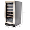 Avanti Refrigerators Refrigerator - Wine Cooler