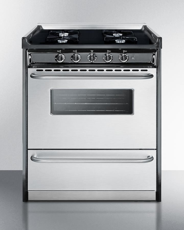30" Free Standing Gas Range