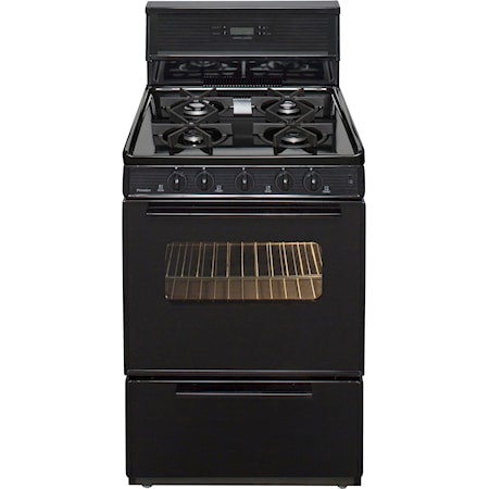 24" Free Standing Gas Range