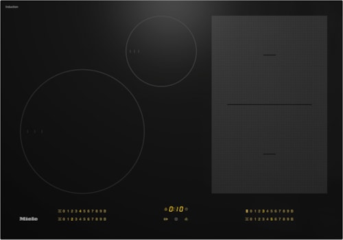 Km 7735 Fl - 30-Inch Induction Cooktop, Operated With Its Own Controls With Powerflex Cooking Area For Maximum Performance