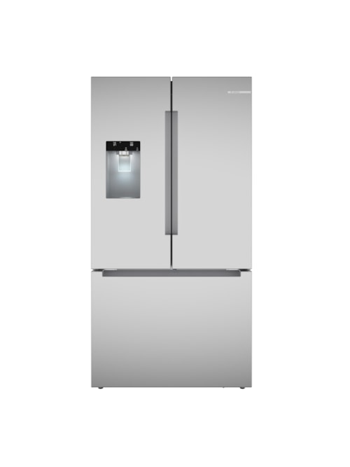 100 Series, French Door Bottom Freezer, Multi Door, 36'', Brushed Steel (With Anti-Fingerprint), Total No Frost