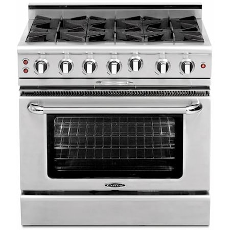 36" And Larger Free Standing Gas Range