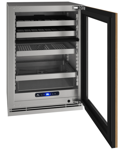 Hbd524 24" Dual-Zone Beverage Center With Integrated Frame Finish And Field Reversible Door Swing (115 V/60 Hz)