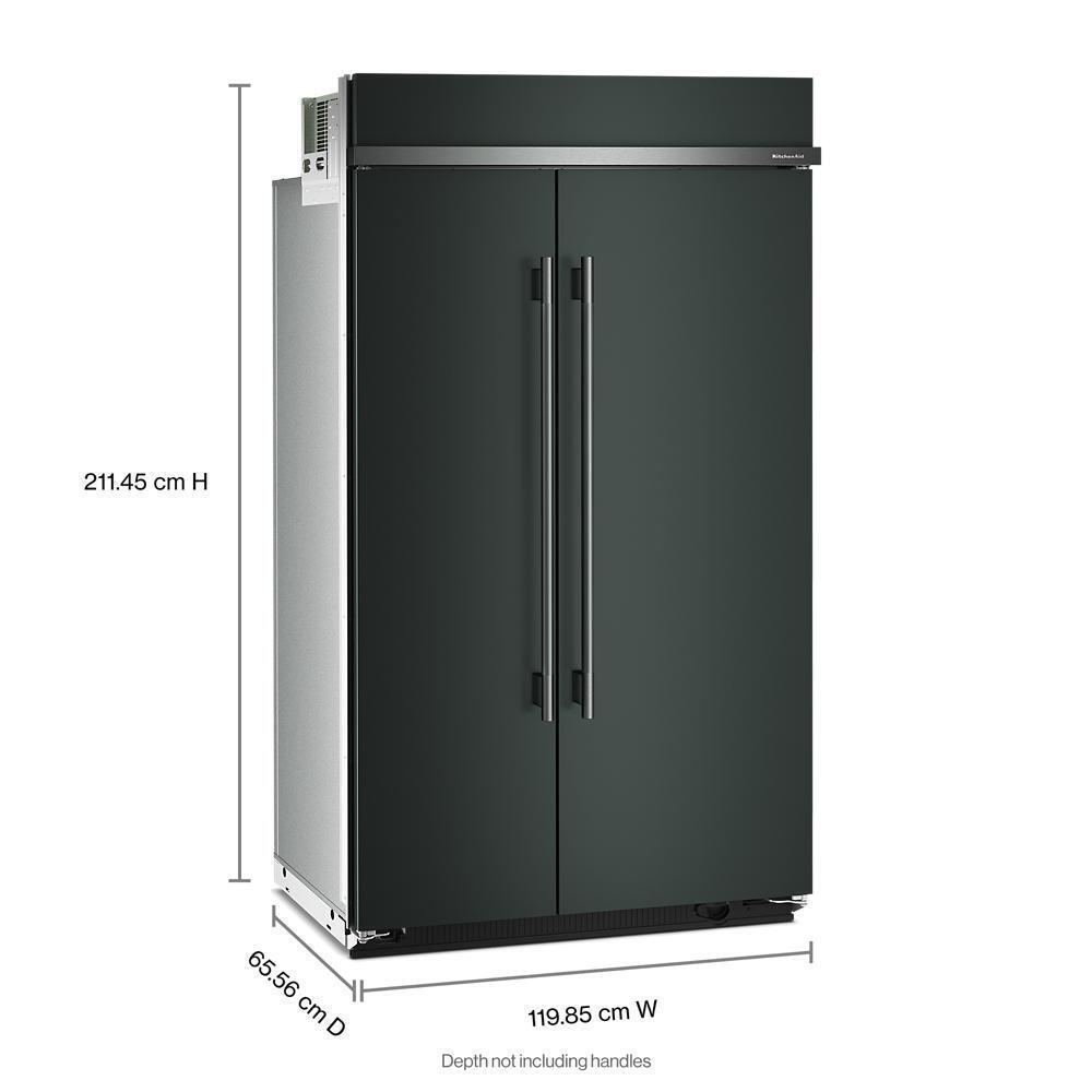 KitchenAid Refrigerators Side By Side Built In Refrigerator