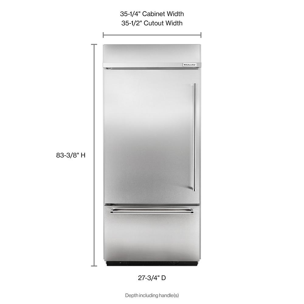 35 1 2 inch wide refrigerator