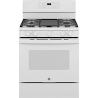 Ge(R) 30" Free-Standing Gas Convection Range With No Preheat Air Fry
