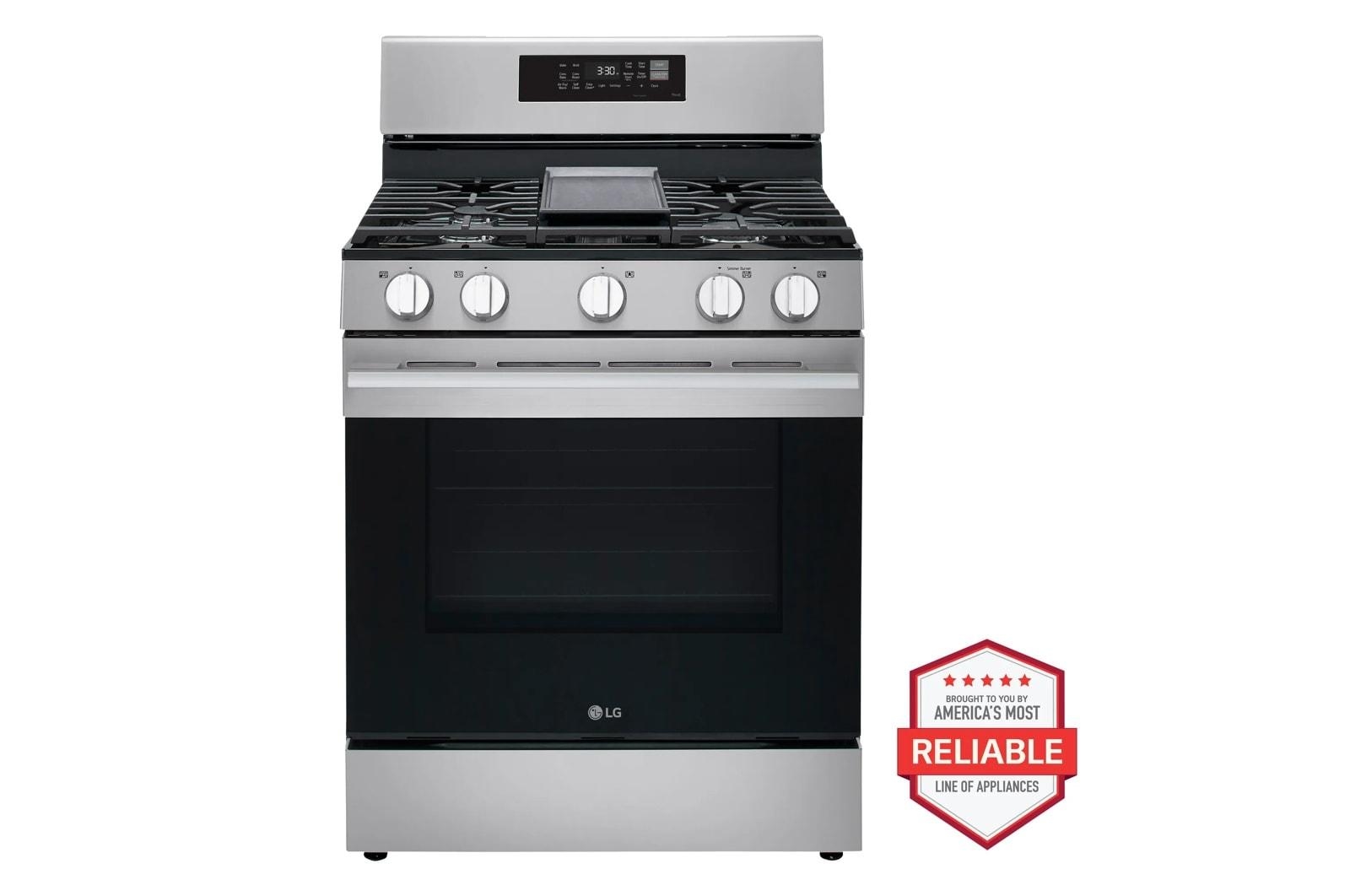 30" Free Standing Gas Range