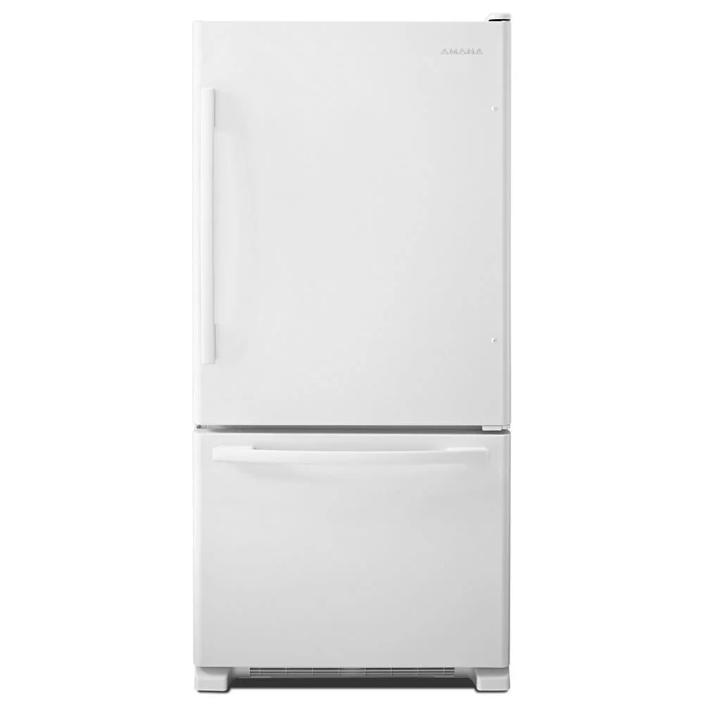 Amana ABB2224BRW 33Inch Wide BottomFreezer Refrigerator With