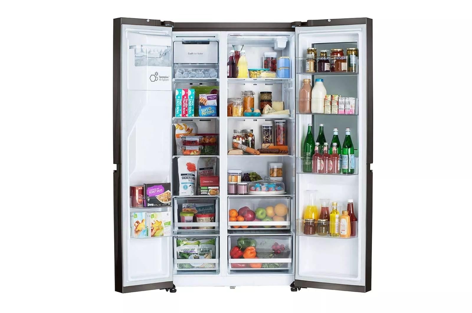 LG Refrigerators Side By Side Freestanding Refrigerator