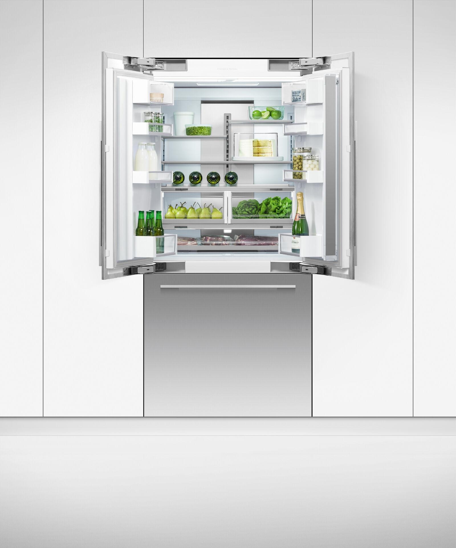 Fisher and Paykel Refrigerators French Door Built In Refrigerator