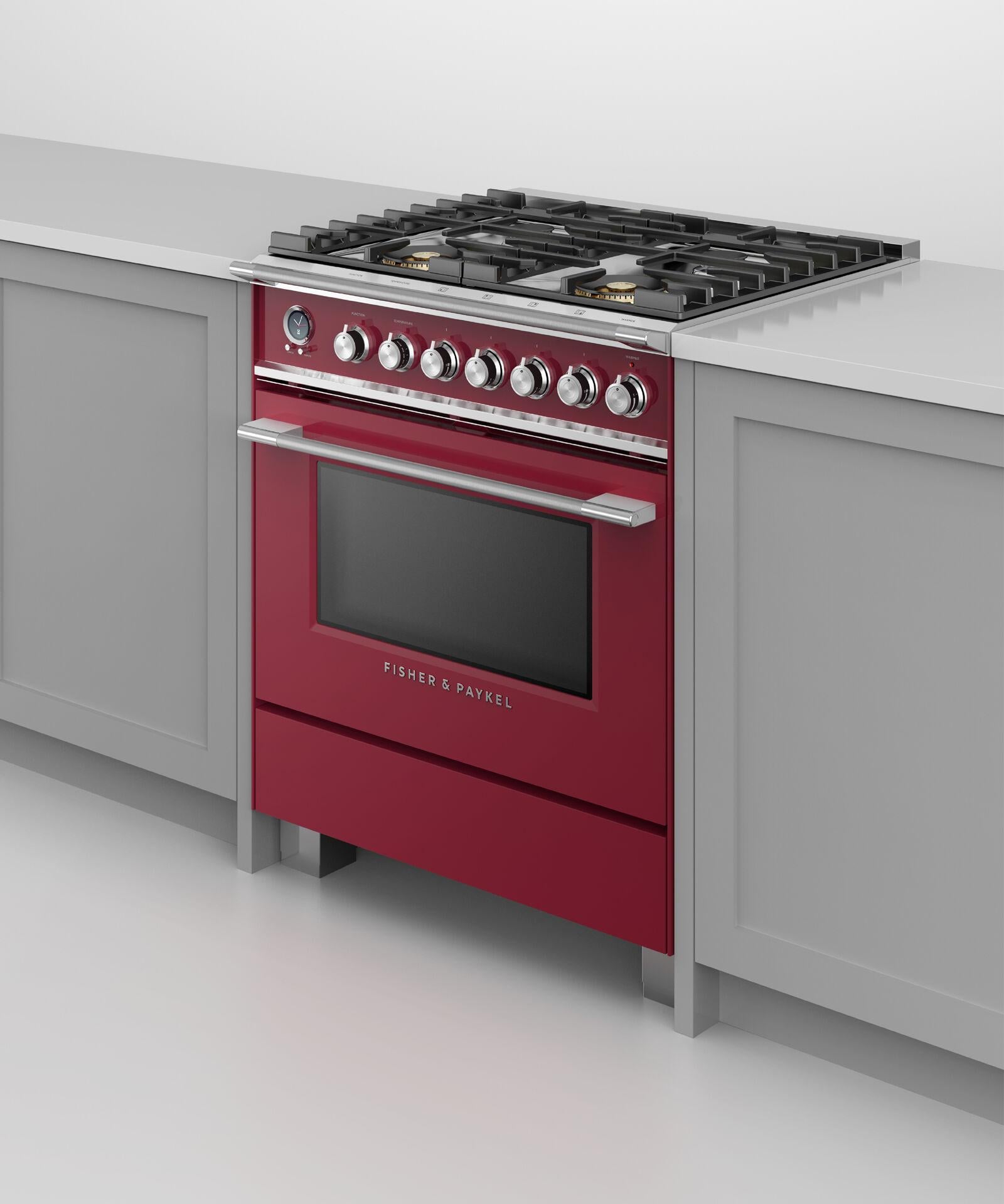 Fisher and Paykel Gas Ranges Professional Gas Range