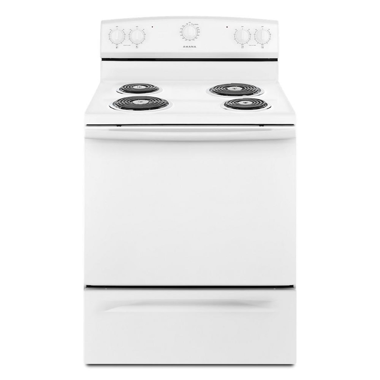 Amana Electric Ranges 30" Freestanding Coil Electric Range