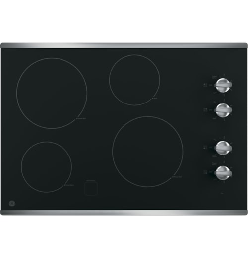 Ge® 30" Built-In Knob Control Electric Cooktop