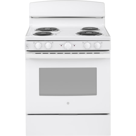 30" Freestanding Coil Electric Range