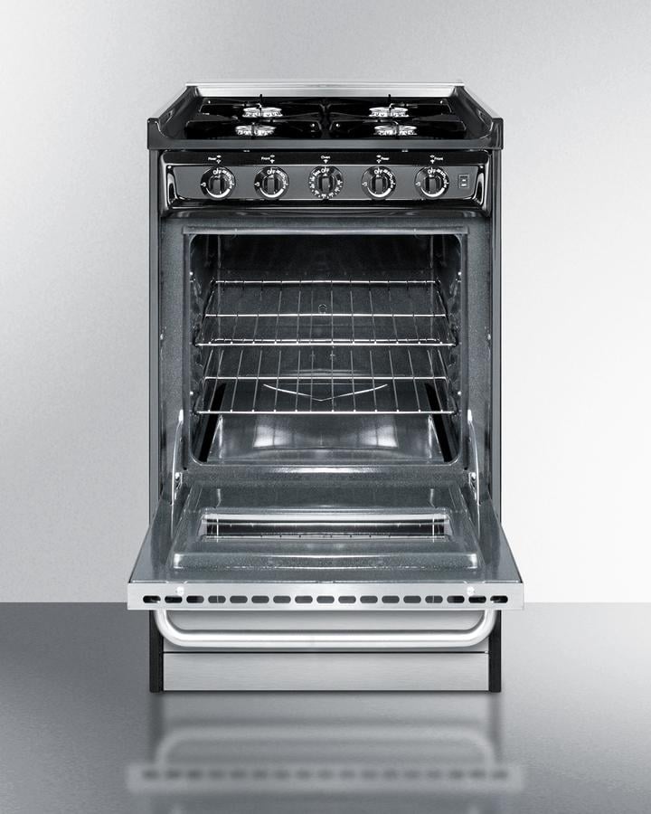 20" Free Standing Gas Range