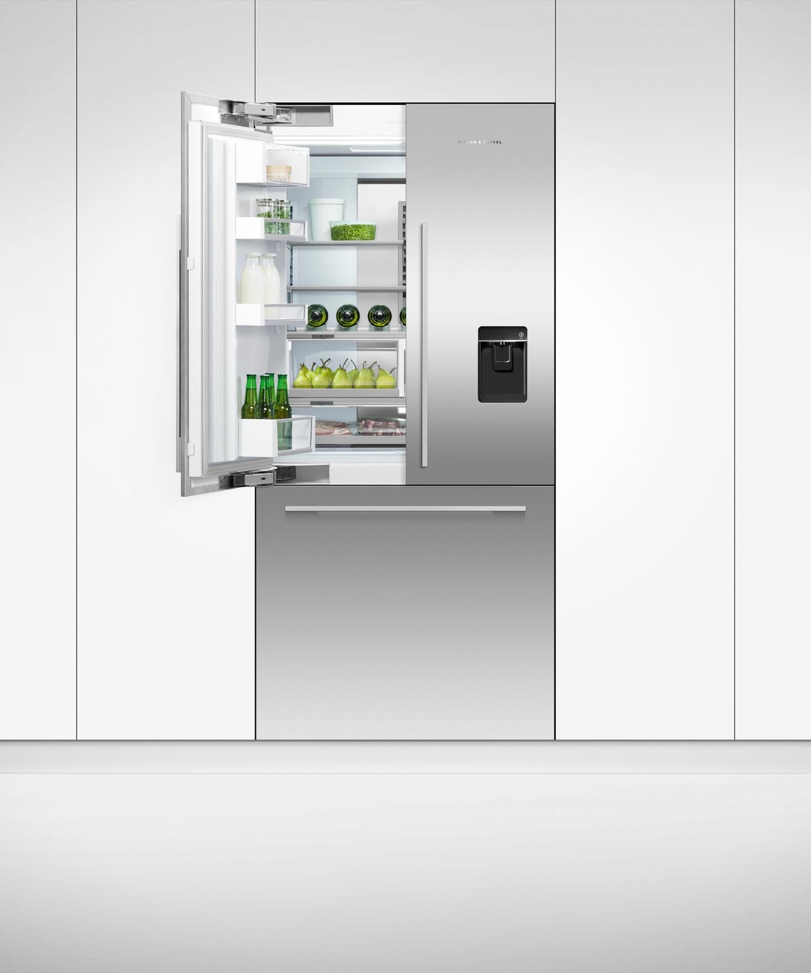 Fisher and Paykel Refrigerators French Door Built In Refrigerator