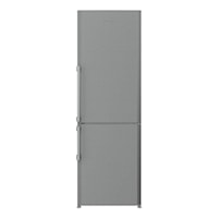 24in 13 cu ft bottom freezer fridge, stainless steel