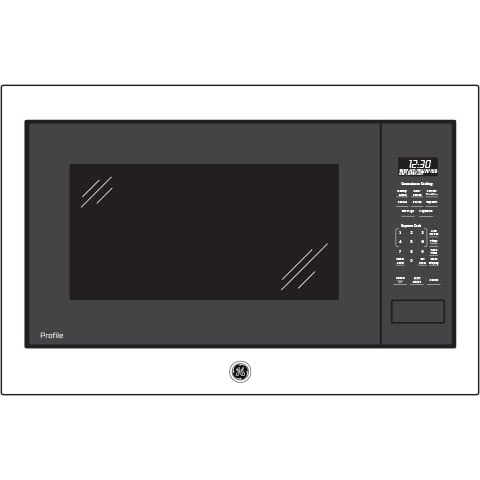 GE Appliances PEB7227DLWW GE Profile(TM) 2.2 Cu. Ft. BuiltIn Sensor