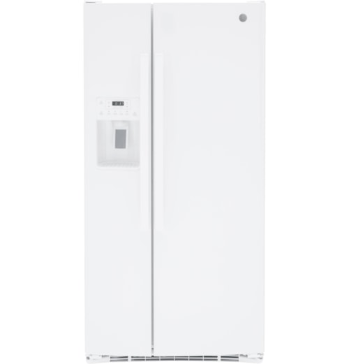 GE 23.2 Cu. Ft. Side-By-Side Refrigerator White