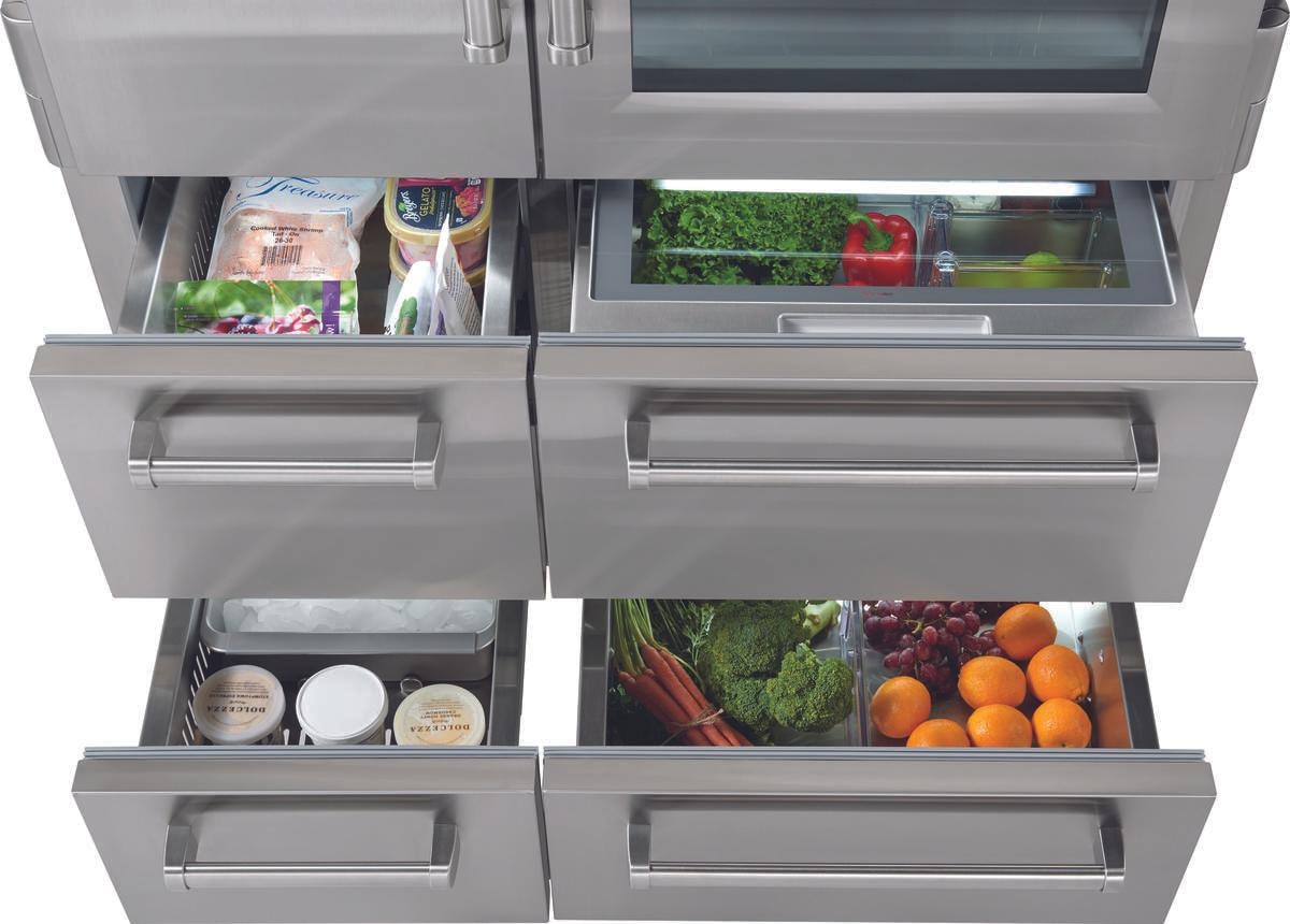 Sub-Zero Refrigerators Side By Side Built In Refrigerator