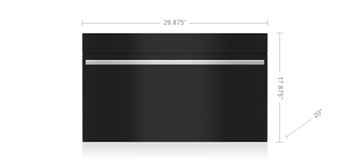 30" M Series Contemporary Drop-Down Door Microwave Oven