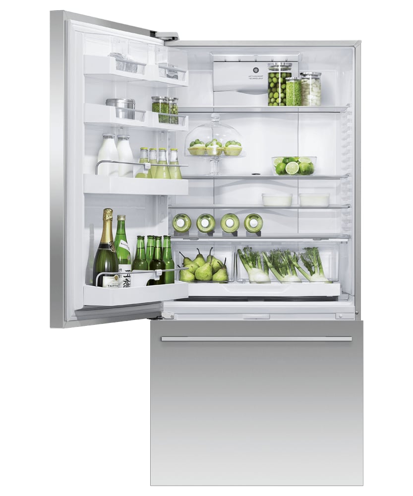 Fisher and Paykel Refrigerators Bottom Freezer Freestanding Refrigerator