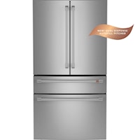 Caf(Eback)(Tm) Energy Star(R) 28.7 Cu. Ft. Smart 4-Door French-Door Refrigerator With Dual-Dispense Autofill Pitcher