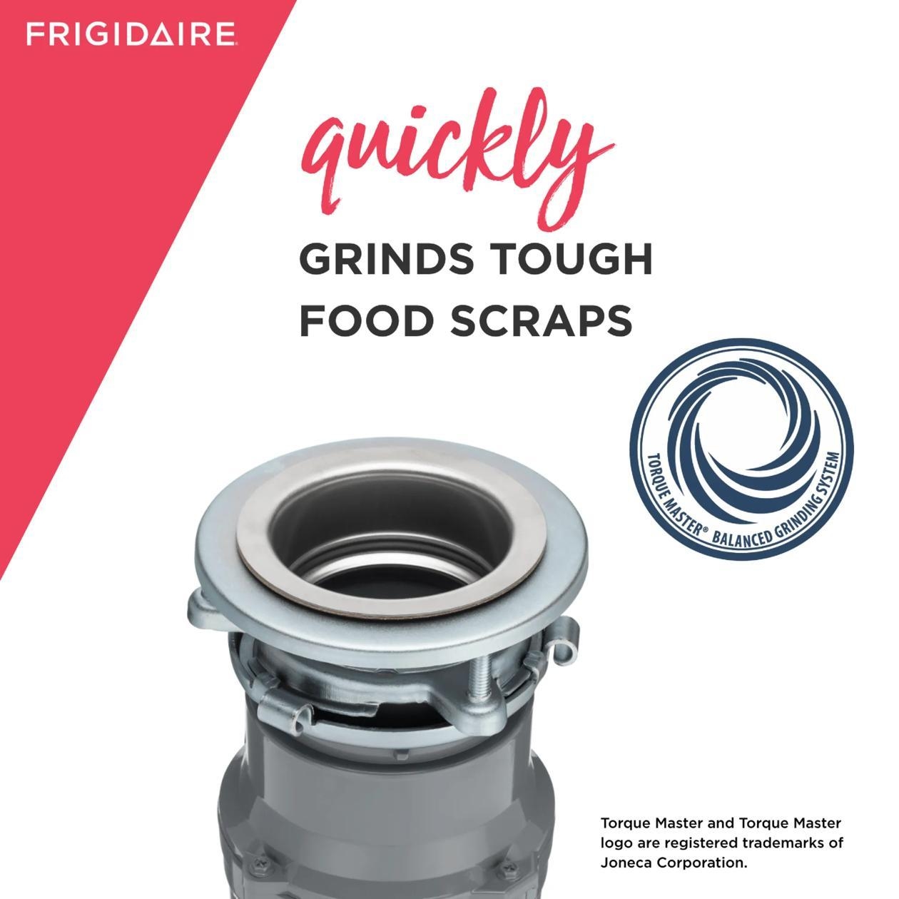 Frigidaire Disposals And Dispensers Frigidaire 1/3 Hp Corded Disposer