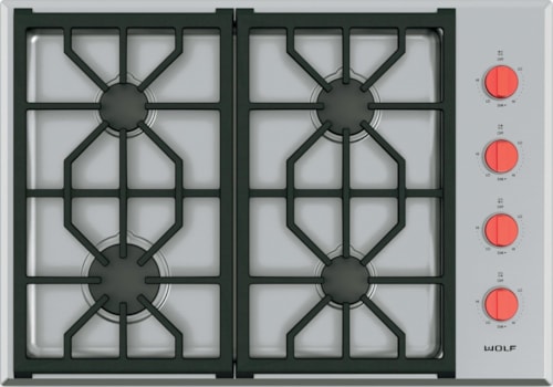 30" Professional Gas Cooktop - 4 Burners