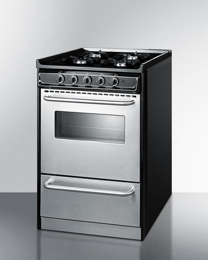 20" Free Standing Gas Range