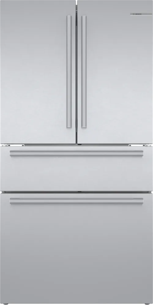 800 Series, French Door Bottom Freezer, Multi Door, 36'', Brushed Steel (With Anti-Fingerprint)