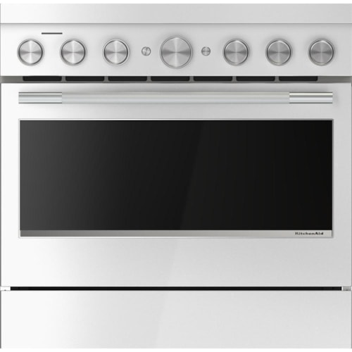 36-Inch 6-Element Induction Freestanding Commercial-Style Range With Air Fry