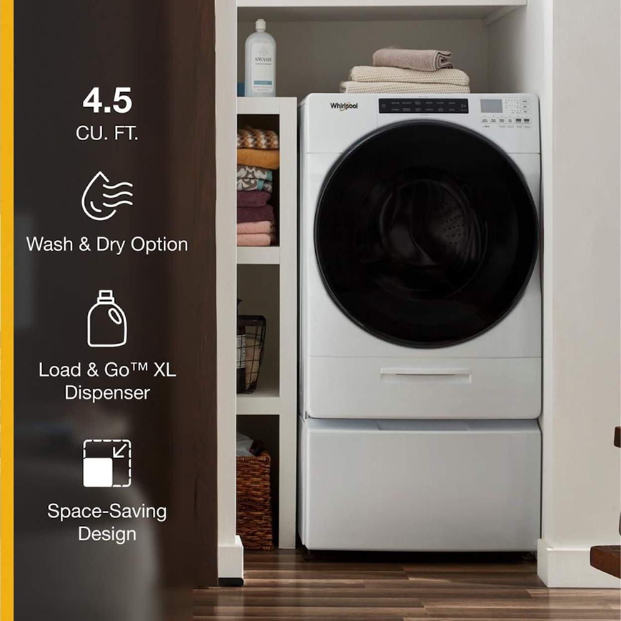 Whirlpool Laundry Washer & Dryer Combo