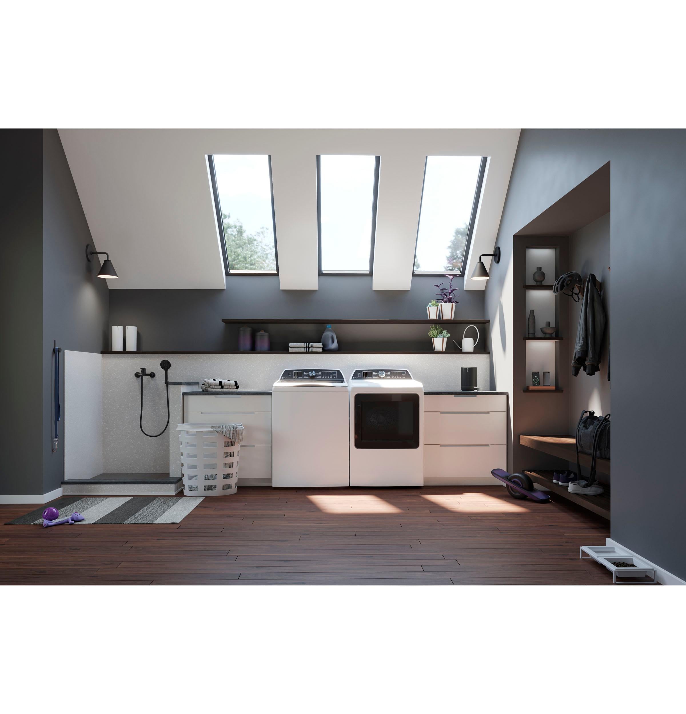 GE Appliances Laundry Top Load Matching Gas Dryer