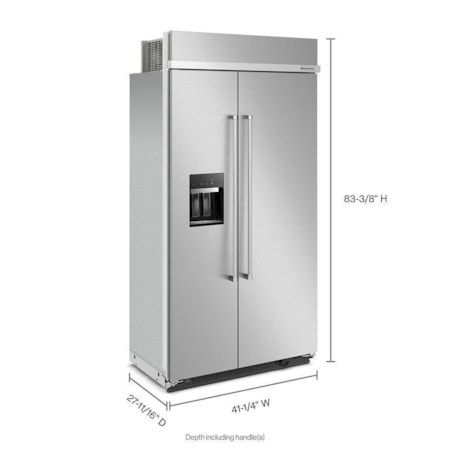 KitchenAid Side By Side Refrigerator