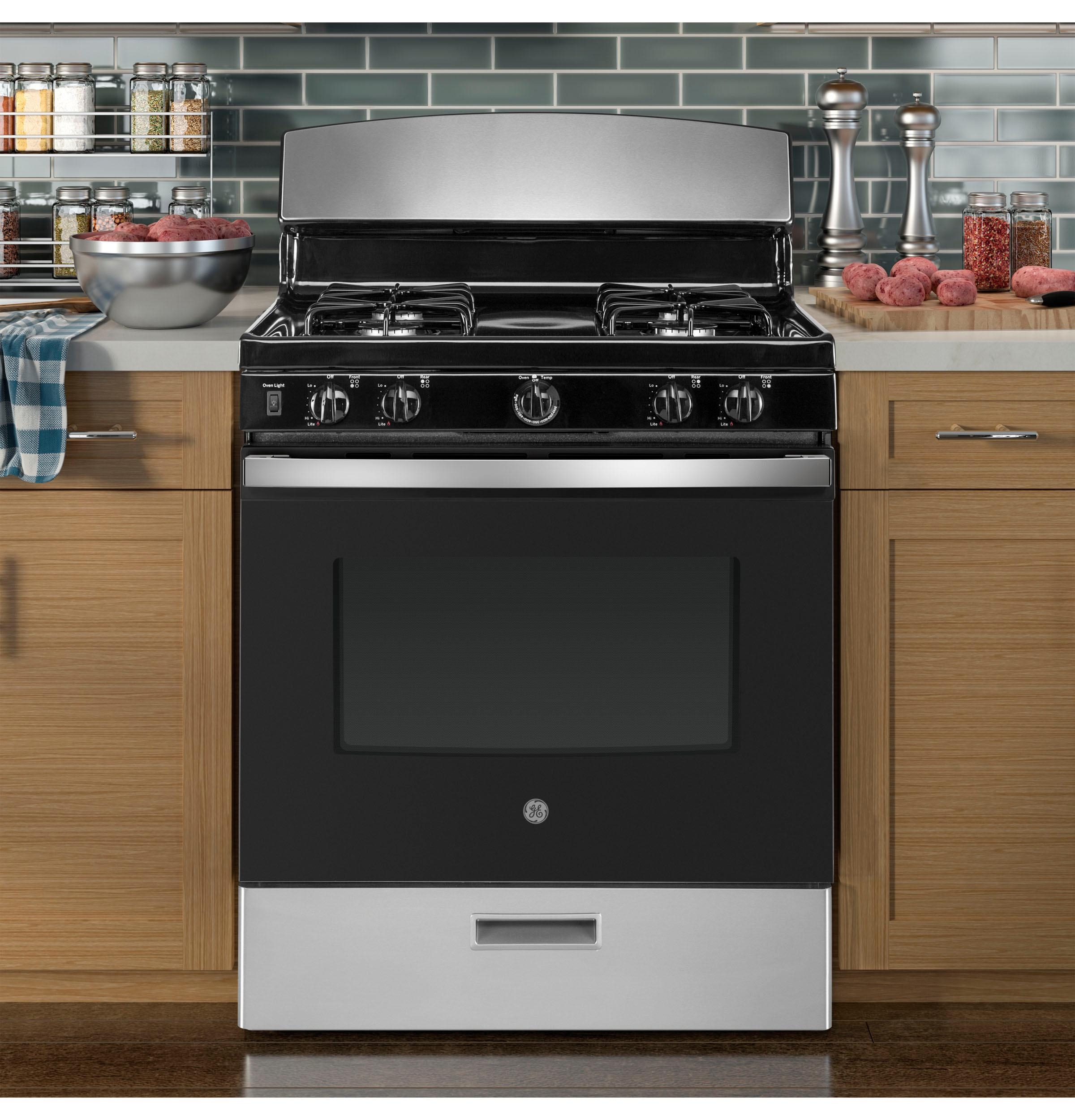 GE Appliances Gas Ranges 30" Free Standing Gas Range