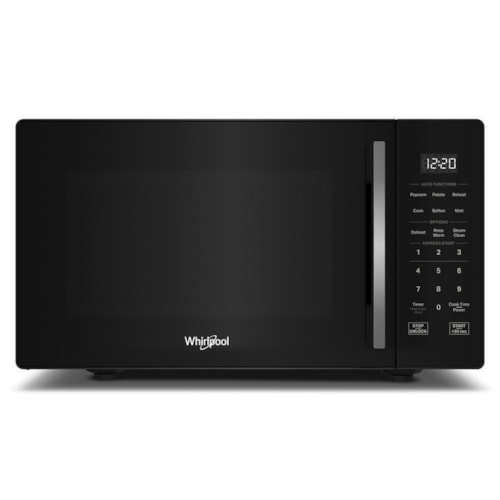 0.9 Cu. Ft. Black Countertop Microwave With Steam Clean - 900 Watt
