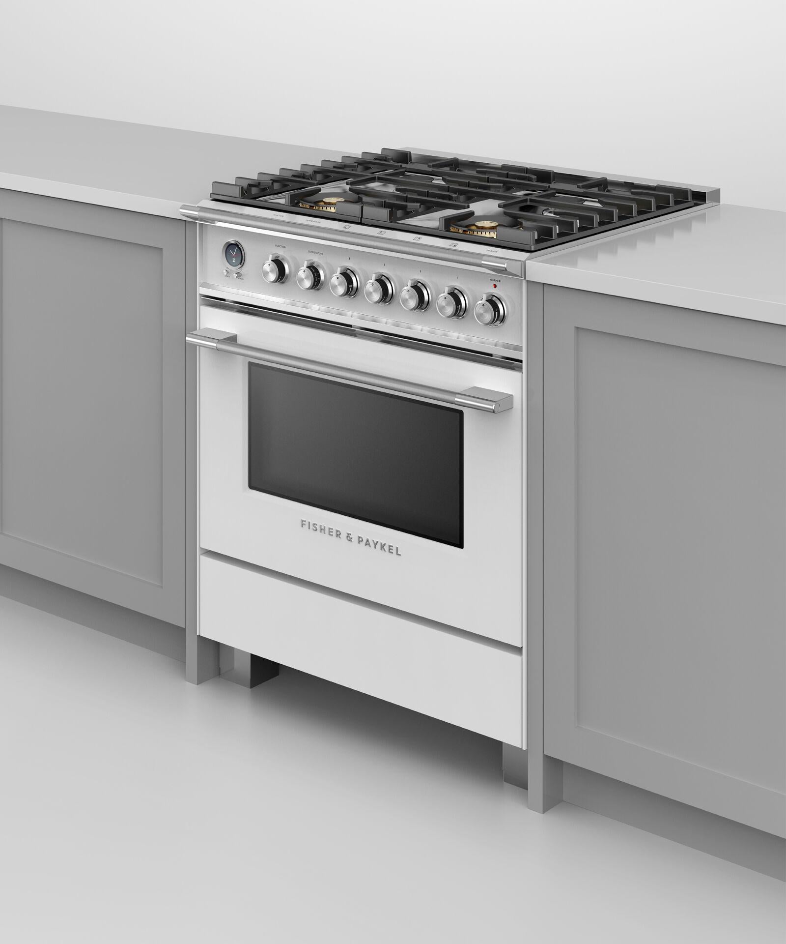 Fisher and Paykel Gas Ranges Professional Gas Range