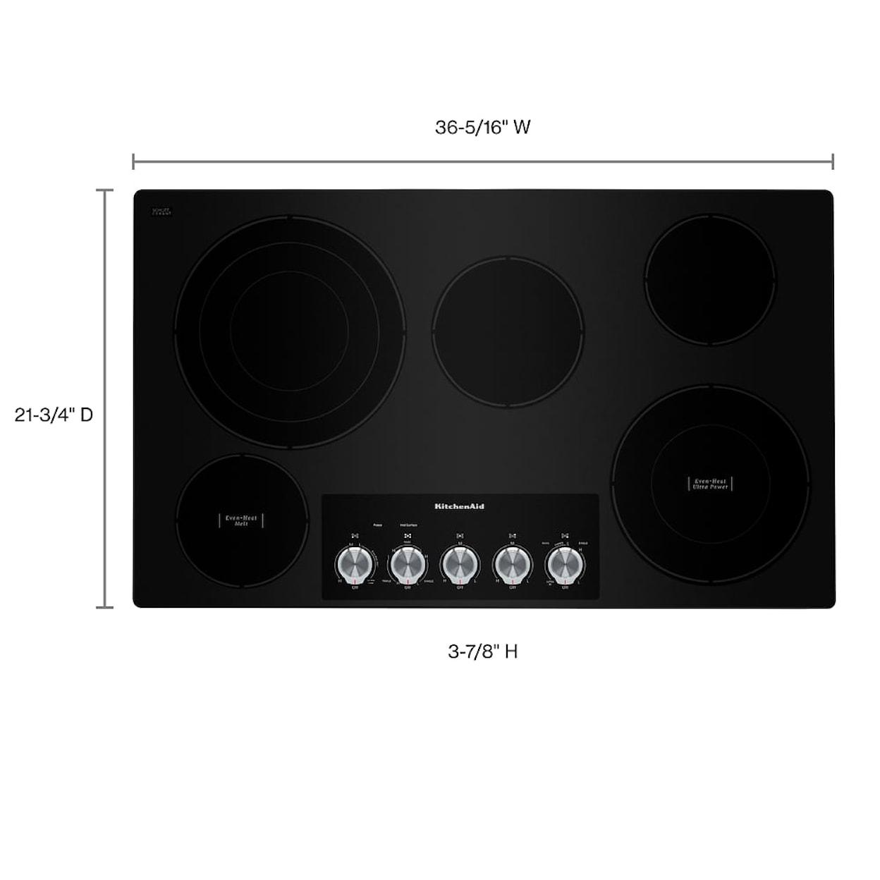 KitchenAid Electric Ranges Cooktop