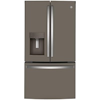 22.1 Cu. Ft. Counter-Depth French-Door Refrigerator Slate - GYE22GMNES