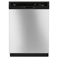 Heavy-Duty Dishwasher With 1-Hour Wash Cycle - Stainless Steel