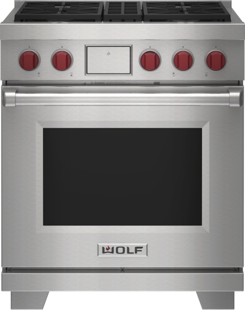 Wolf 4-Burner 30" Dual Fuel Range