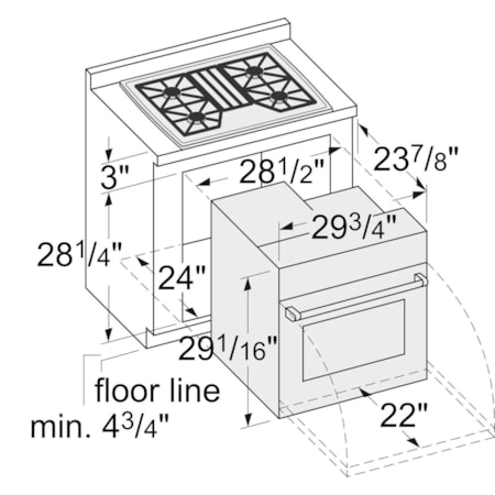 Single Wall Electric Oven