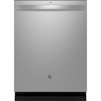 Ge(R) Energy Star(R) Fingerprint Resistant Top Control With Stainless Steel Interior Dishwasher With Sanitize Cycle